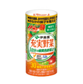 充実野菜 1本で1日分の緑黄色野菜 120g使用